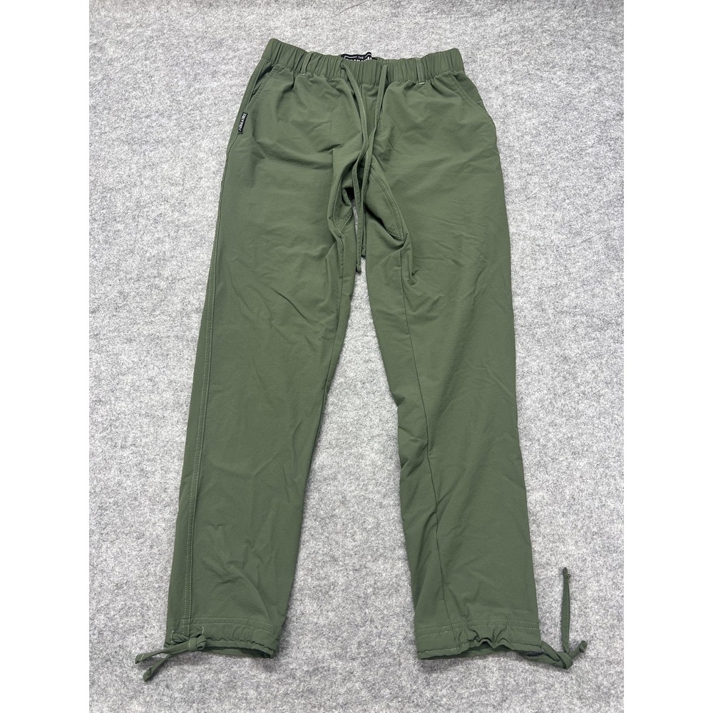 Coalatree Trailhead Adventure Pants Mens Small Green Hiking Quick Dry Stretch